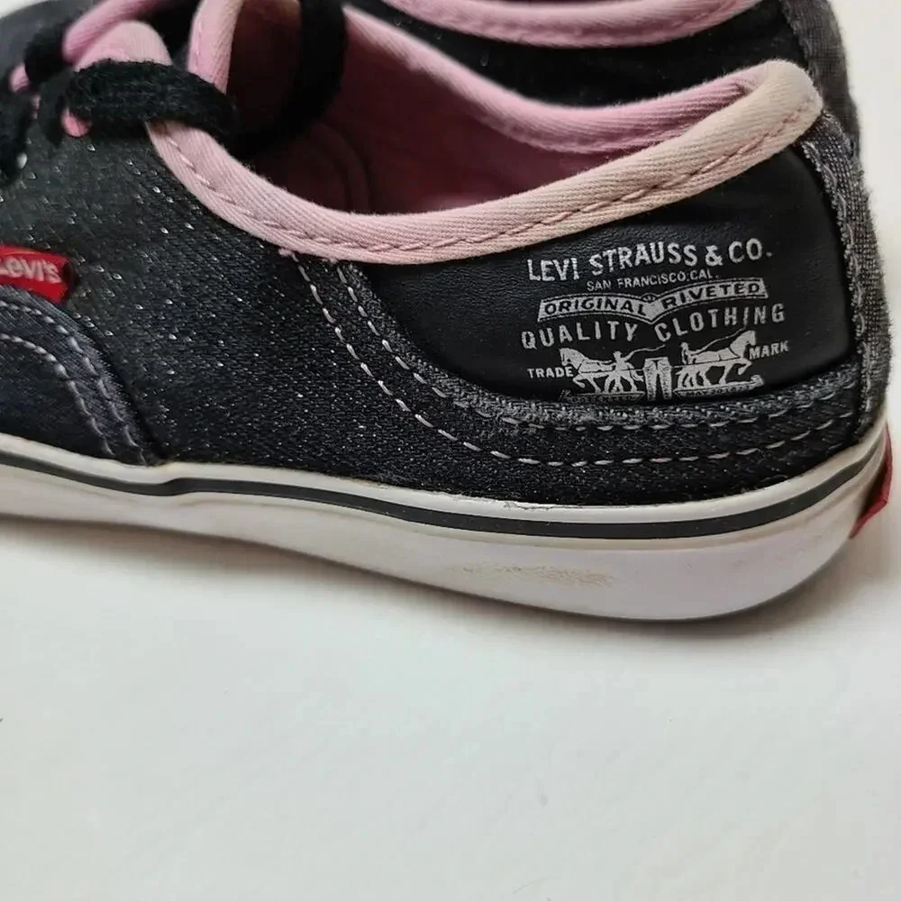 Levi's Girls Monterey Denim Buck Casual Shoe